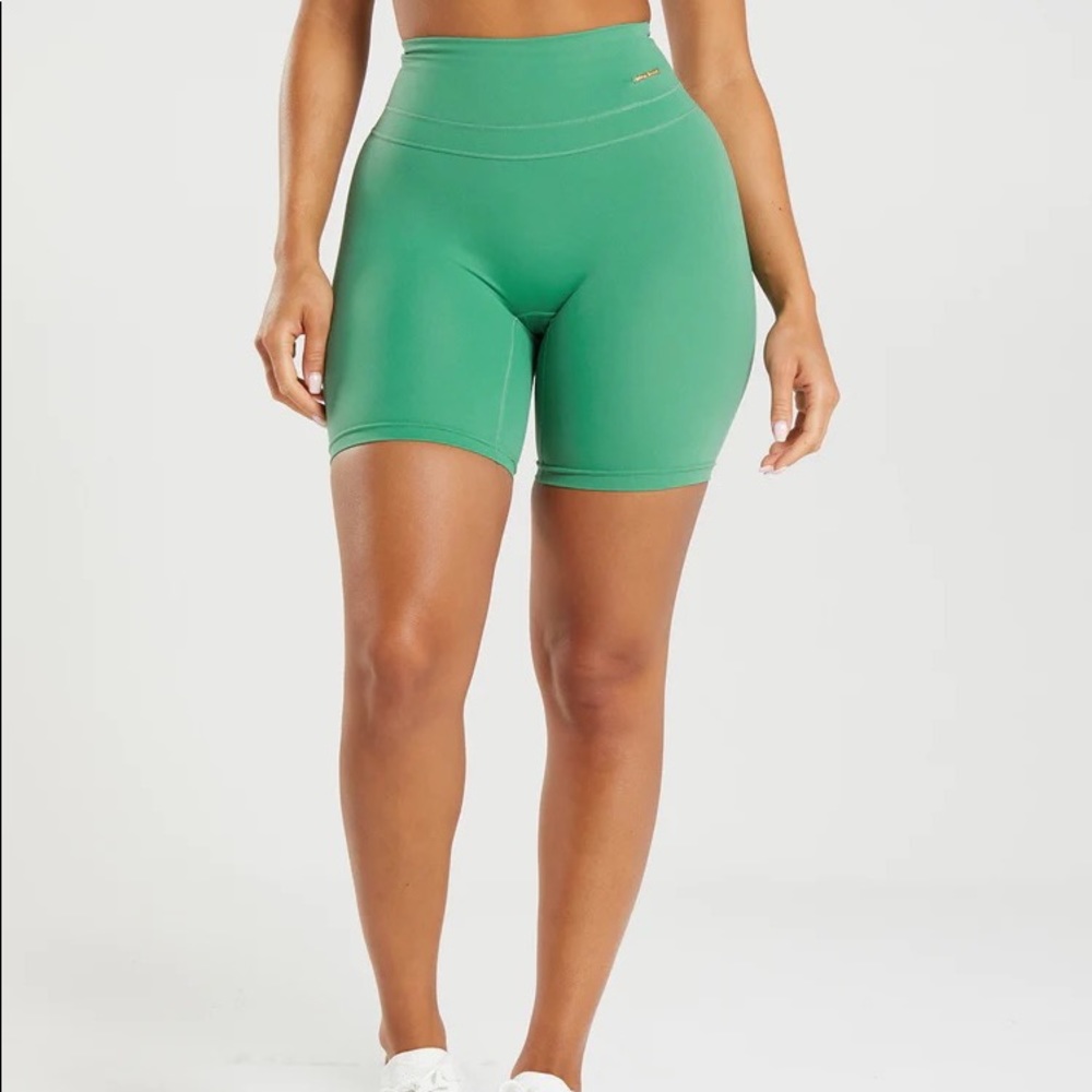 Gymshark Whitney Simmons Cycling Shorts Palm Green M